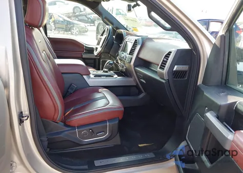 2018 Ford F-150 Platinum from USA, damaged, VIN 1FTEW1CG6JFA62472